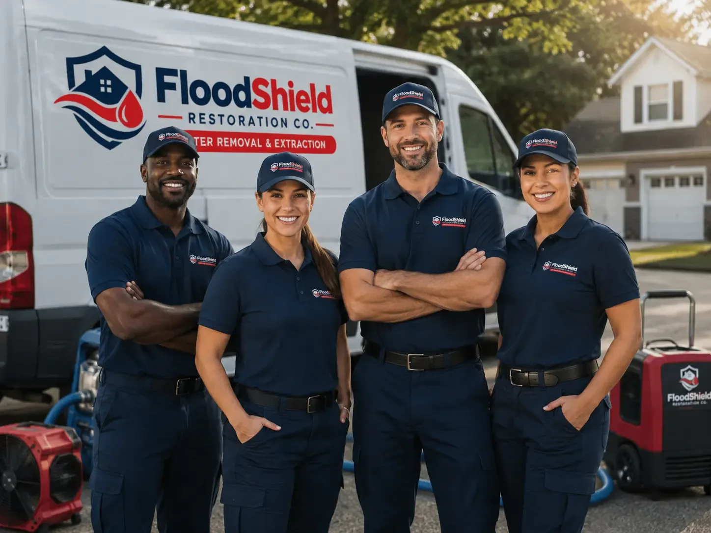 Flood Damage Restoration company in Holcombe, WI